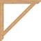 Ekena Millwork Traditional Slat Smooth Bracket, Western Red Cedar, 3 1/2"W x 40"D x 40"H BKT04X40X40TRA06SWR - alternate 2